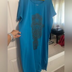 Moroccan Caftan with calligraphy